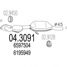 04.3091 MTS Катализатор