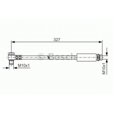 1 987 476 098 BOSCH Тормозной шланг