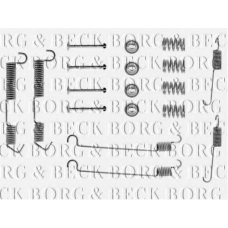 BBK6003 BORG & BECK Комплектующие, колодки дискового тормоза