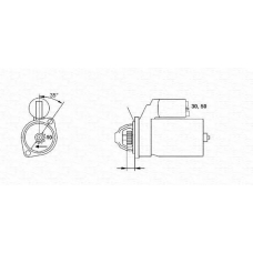 943241099010 MAGNETI MARELLI Стартер