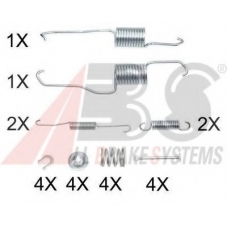0886Q ABS Комплектующие, тормозная колодка