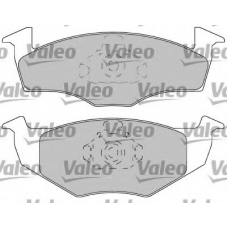 597220 VALEO Комплект тормозных колодок, дисковый тормоз