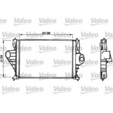 816889 VALEO Интеркулер