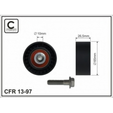 13-97 CAFFARO Натяжной ролик, поликлиновой  ремень