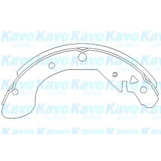 KBS-1402 KAVO PARTS Комплект тормозных колодок