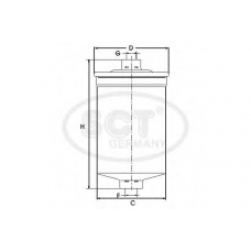 ST 311 SCT Топливный фильтр