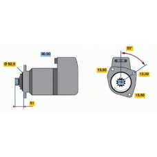 0 986 018 100 BOSCH Стартер