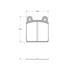 363702160719 MAGNETI MARELLI Колодки тормозные