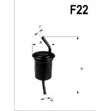 WF8332 QUINTON HAZELL Фильтр топливный