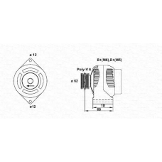 063377490030 MAGNETI MARELLI Генератор