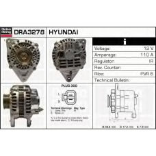 DRA3278 DELCO REMY Генератор