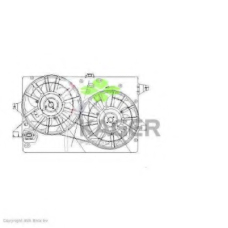 32-2094 KAGER Вентилятор, охлаждение двигателя