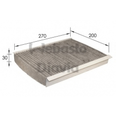 82D0325085CA WEBASTO Фильтр, воздух во внутренном пространстве