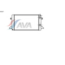 IV2027 AVA Радиатор, охлаждение двигател