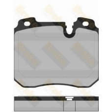 PA1423 BRAKE ENGINEERING Комплект тормозных колодок, дисковый тормоз