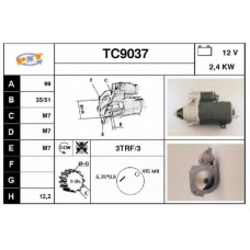 TC9037 SNRA Стартер