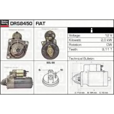 DRS8450 DELCO REMY Стартер