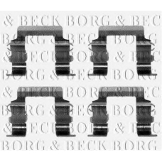 BBK1099 BORG & BECK Комплектующие, колодки дискового тормоза