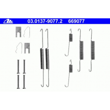03.0137-9077.2 ATE Комплектующие, тормозная колодка