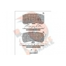 RB1375-202 R BRAKE Комплект тормозных колодок, дисковый тормоз