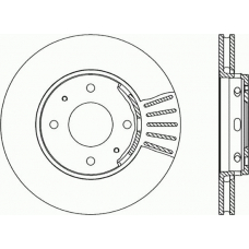 BDR1738.20 OPEN PARTS Тормозной диск