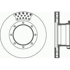 DSX1056.20 ROADHOUSE Тормозной диск