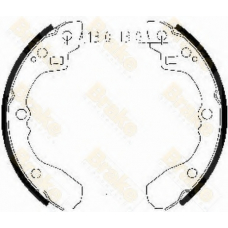 SH2471 BRAKE ENGINEERING Комплект тормозных колодок