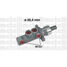 05-0275 METELLI Главный тормозной цилиндр