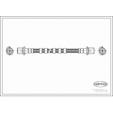 19035100 CORTECO Тормозной шланг