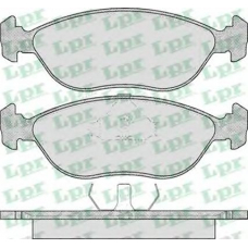 05P592 LPR Комплект тормозных колодок, дисковый тормоз
