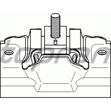 720 356 TOPRAN Подвеска, двигатель