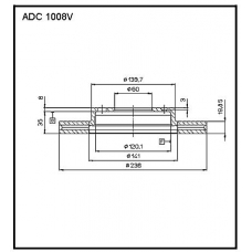 ADC 1008V Allied Nippon Гидравлические цилиндры