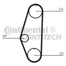 CT629 CONTITECH Ремень ГРМ