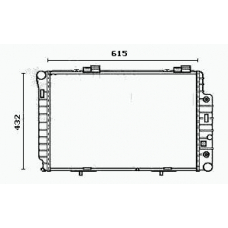 RM0796 EQUAL QUALITY Радиатор, охлаждение двигателя