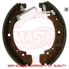 03013702562-SET-MS MASTER-SPORT Комплект тормозных колодок