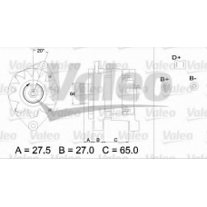 436251 VALEO Генератор