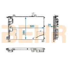 7004085 BEHR Condenser