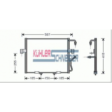 5220401 KUHLER SCHNEIDER Конденсатор, кондиционер