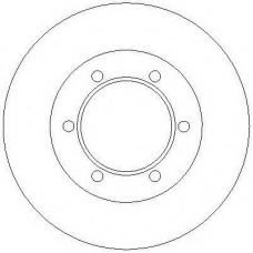 AC2247D AC Delco Тормозной диск