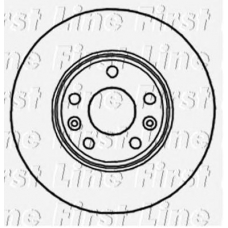 FBD1873 FIRST LINE Тормозной диск
