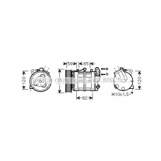 DNK315 Prasco Компрессор, кондиционер