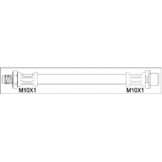 G1901.85 WOKING Тормозной шланг