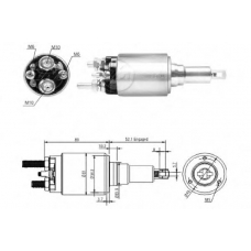 ZM3639 ERA Тяговое реле, стартер