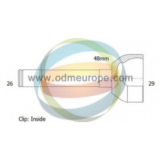 12-300715 ODM-MULTIPARTS Шарнирный комплект, приводной вал