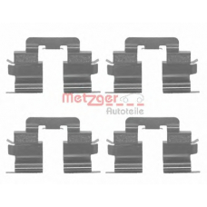 109-1215 METZGER Комплектующие, колодки дискового тормоза