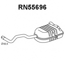RN55696 VENEPORTE Глушитель выхлопных газов конечный
