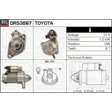 DRS3867 DELCO REMY Стартер