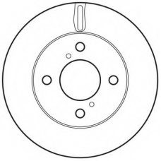 562674BC BENDIX Тормозной диск