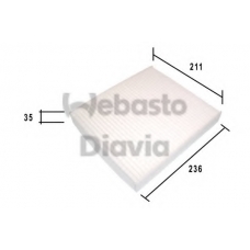 82D0325180A WEBASTO Фильтр, воздух во внутренном пространстве