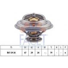 7.8638S FACET Термостат, охлаждающая жидкость